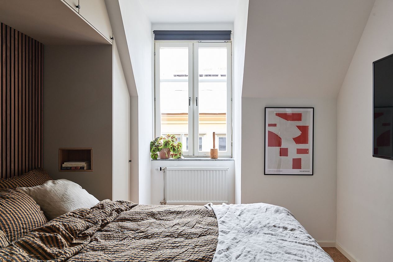 chambre tête de mur en tasseaux et meuble pont décoration scandinave chambre tête de mur en tasseaux et meuble pont décoration scandinave