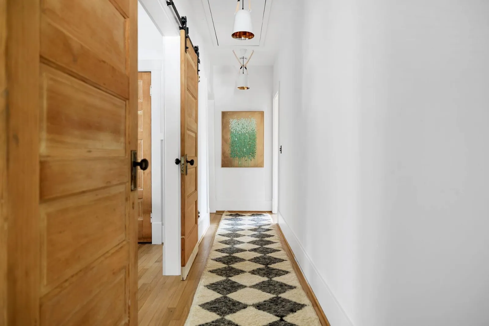 couloir avec tapis