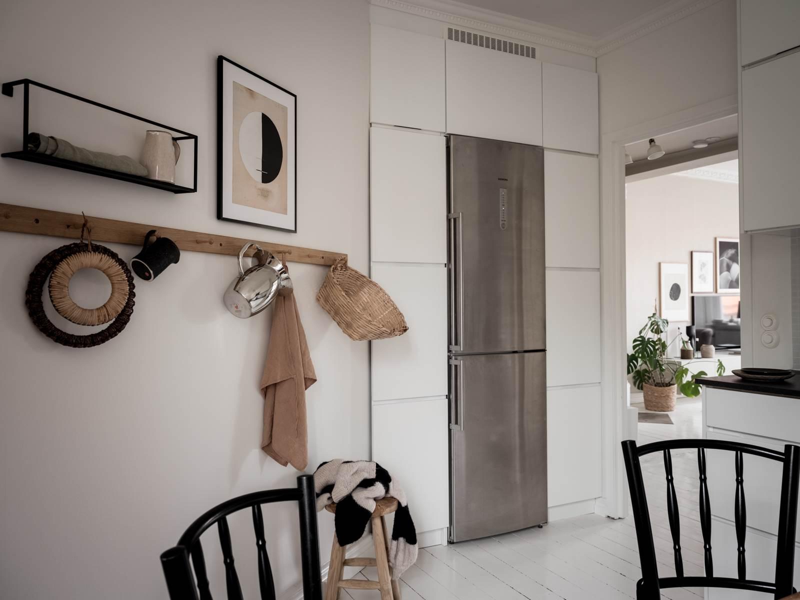 cuisine blanche et inox
