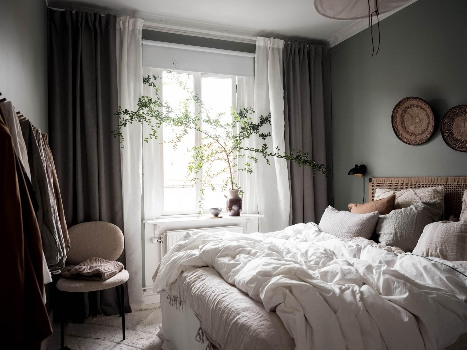 chambre décoration scandinave