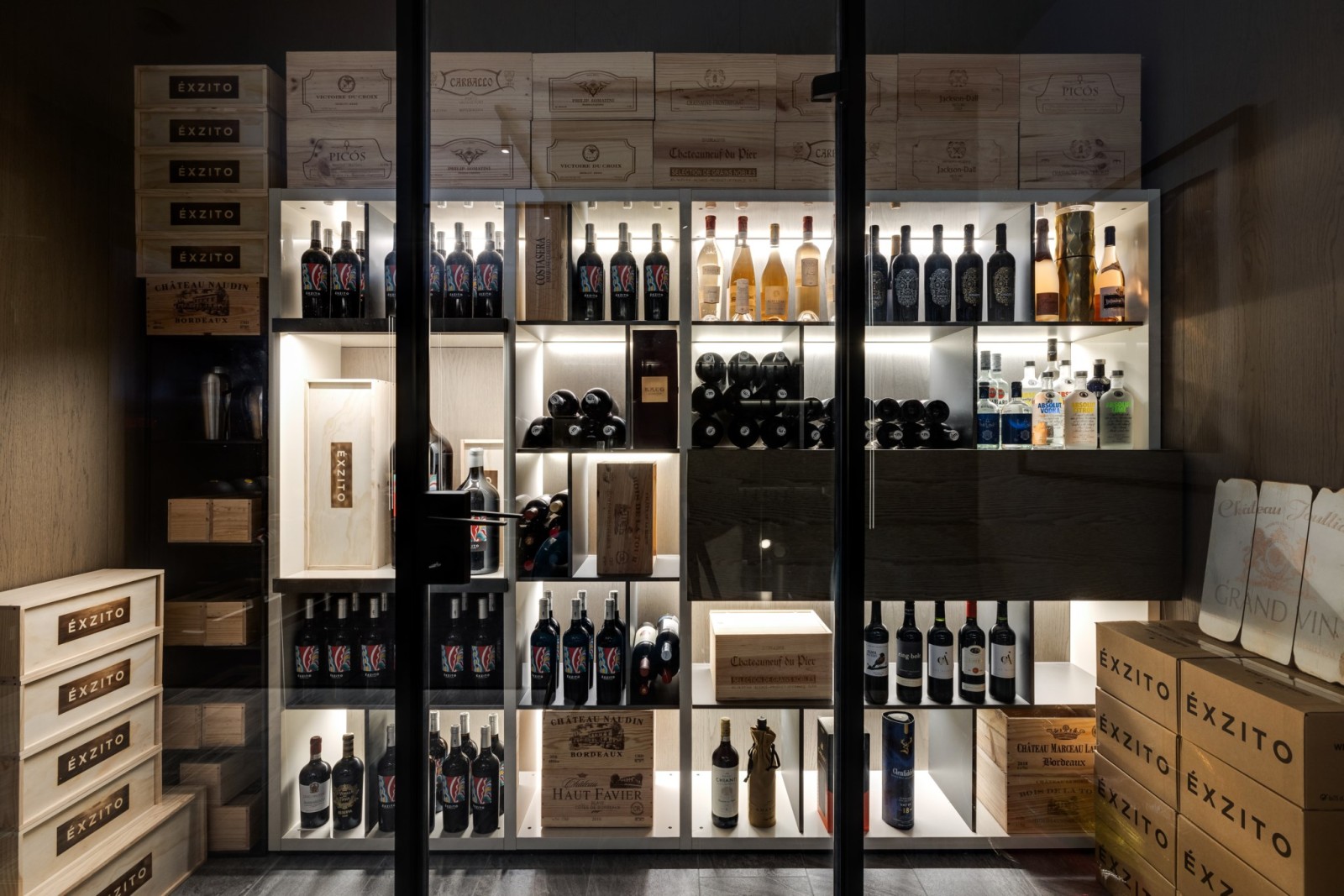 cave à vins avec verrière cave à vins avec verrière