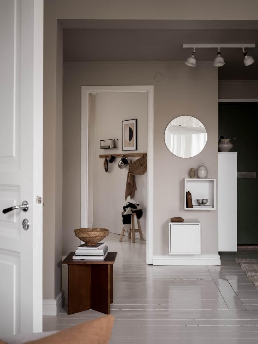 entrée décoration scandinave