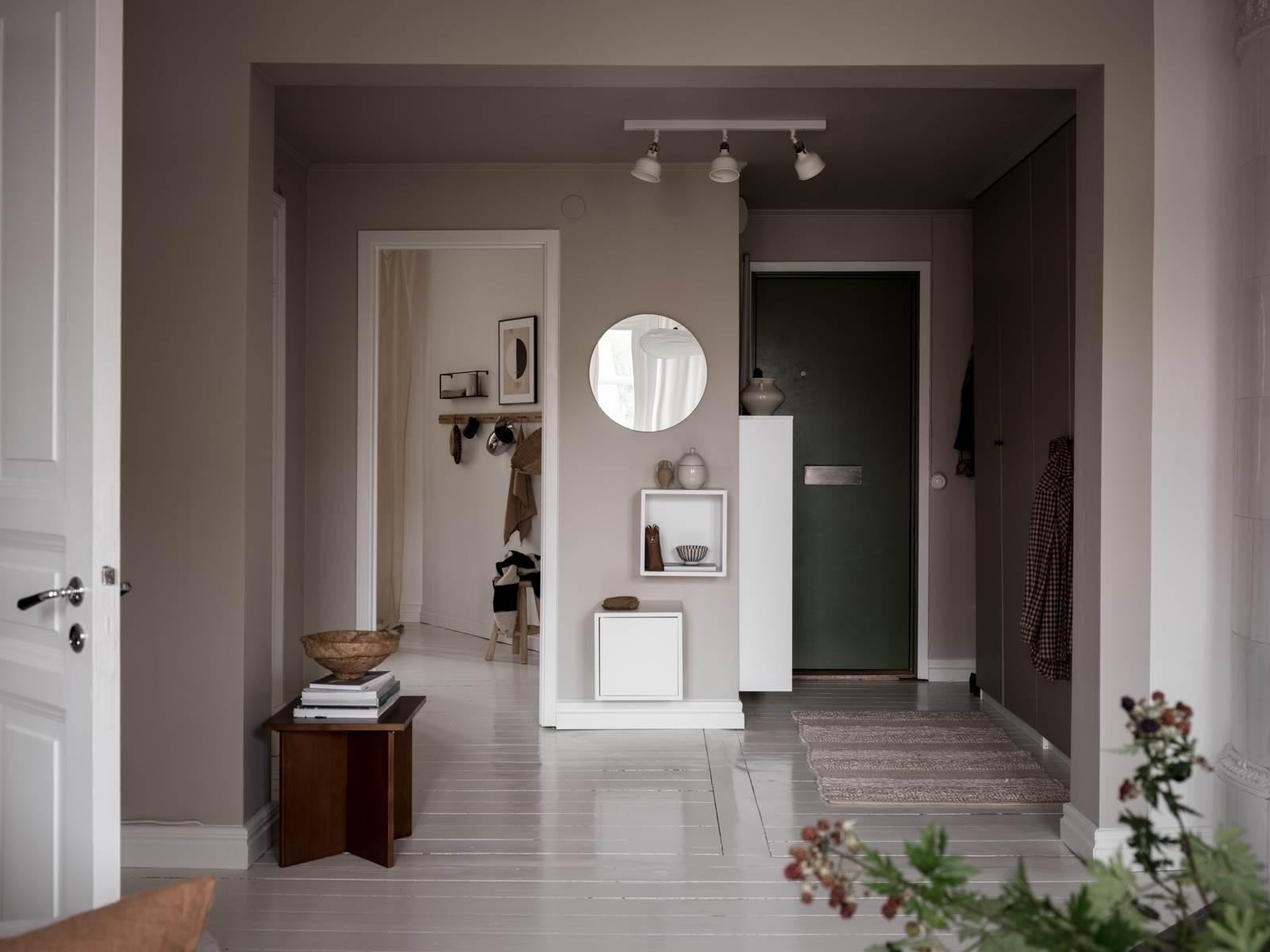 entrée décoration scandinave