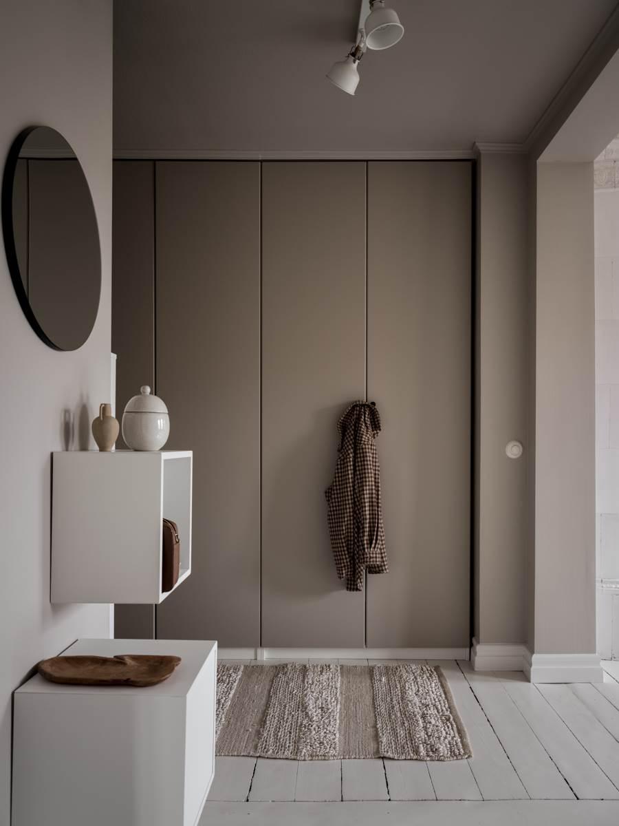 entrée décoration scandinave