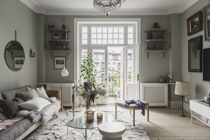 salon décoration scandinave
