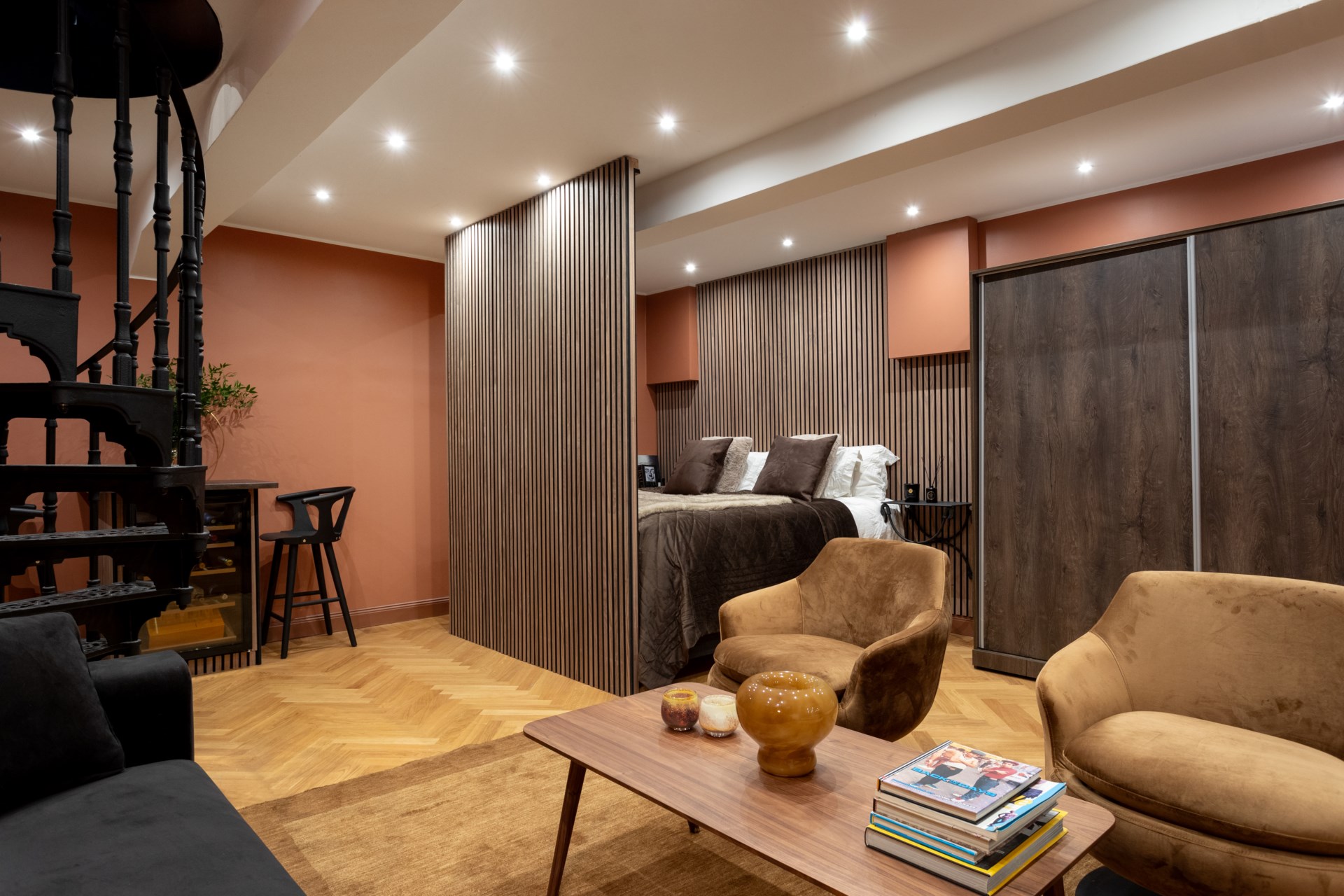 salon avec chambre petit appartement en duplex 39m2 salon avec chambre petit appartement en duplex 39m2