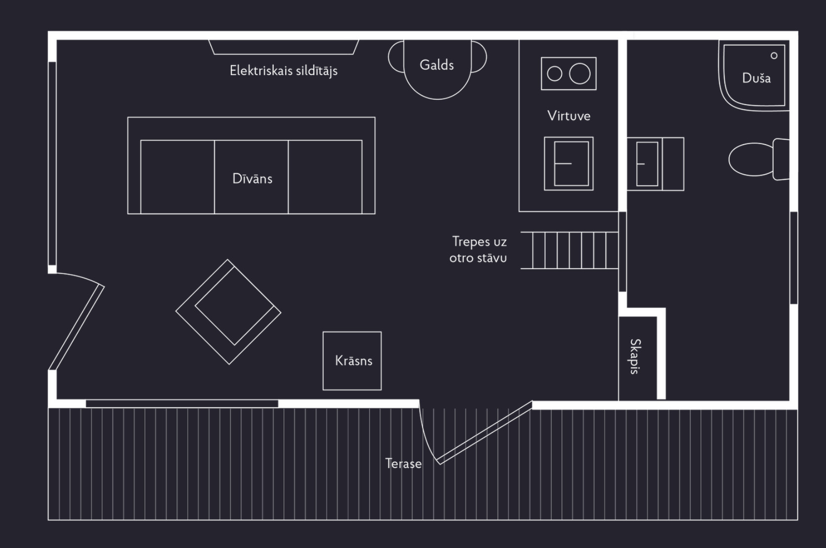 plan petite maison noire de 50m2 plan petite maison noire de 50m2