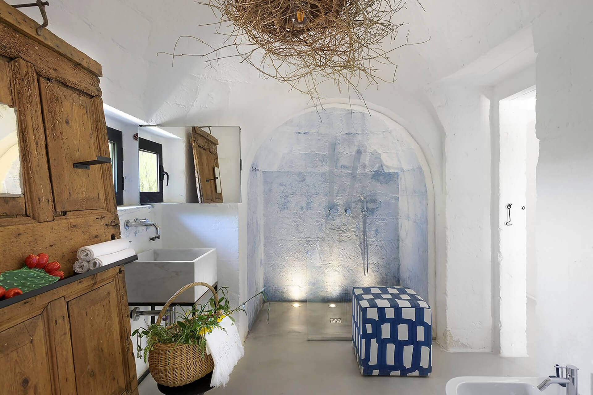 salle de bain avec arche Coco Trullo