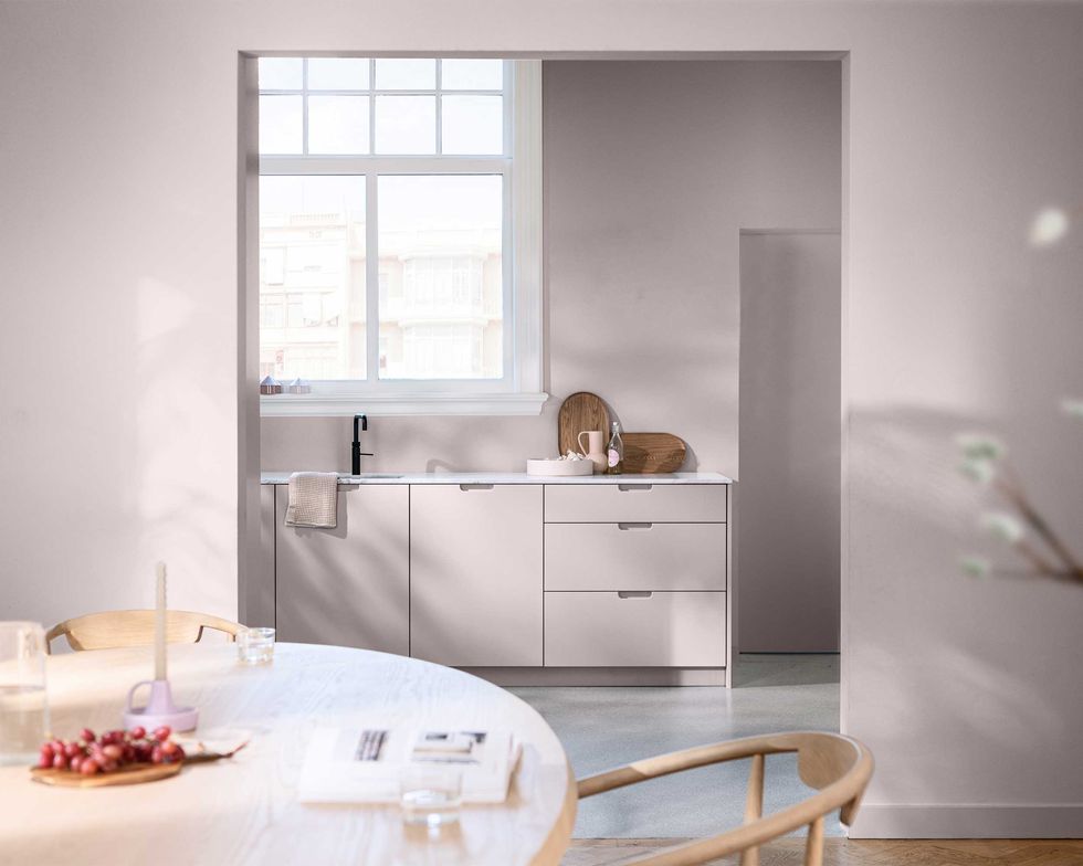 cuisine Dulux couleur année 2024 Tendre Cocon