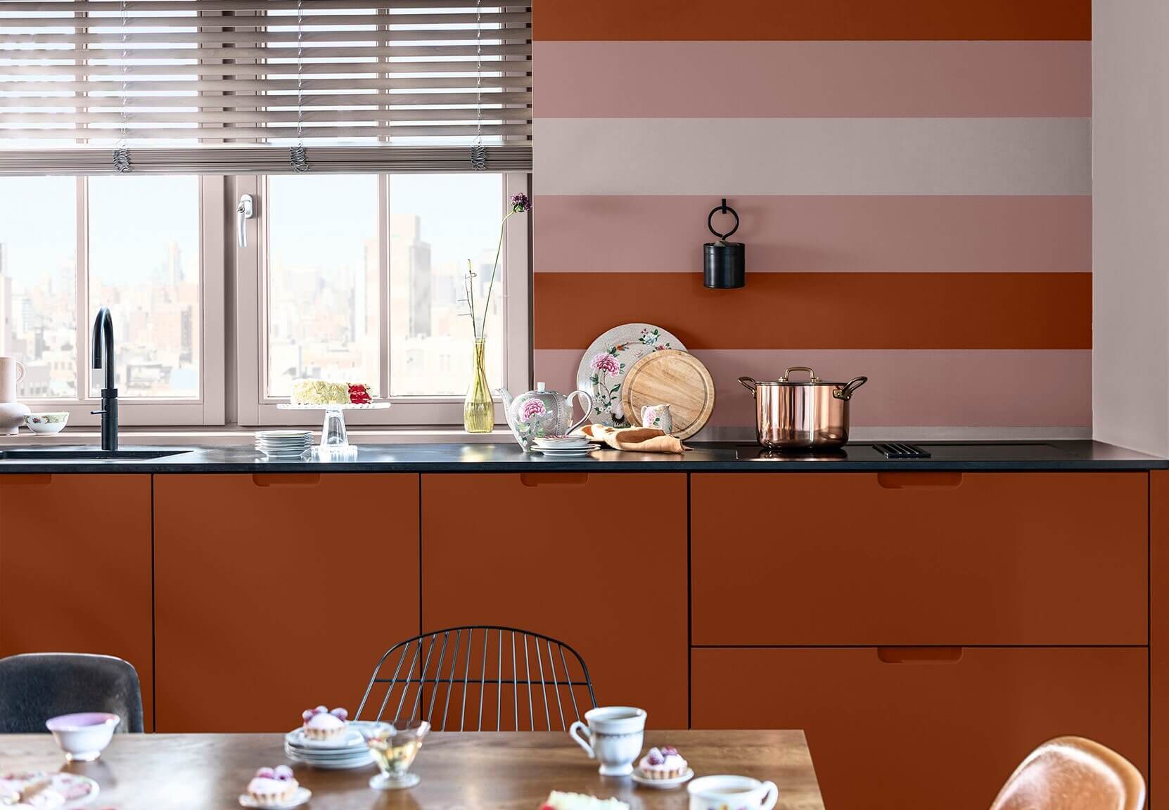 cuisine Dulux couleur année 2024 Tendre Cocon