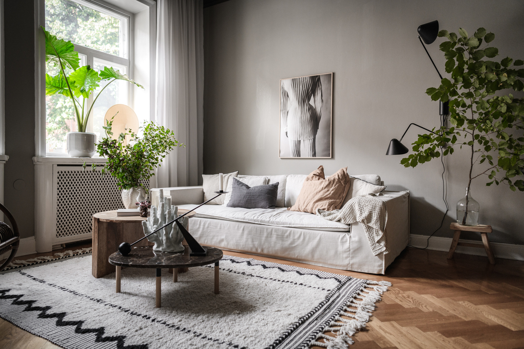 salon mur gris décoration scandinave salon mur gris décoration scandinave