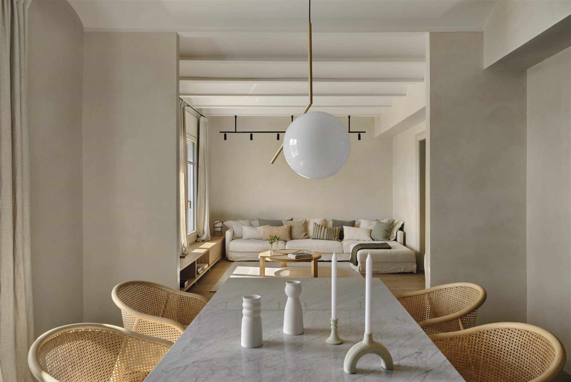 salon et salle à manger décoration contemporaine