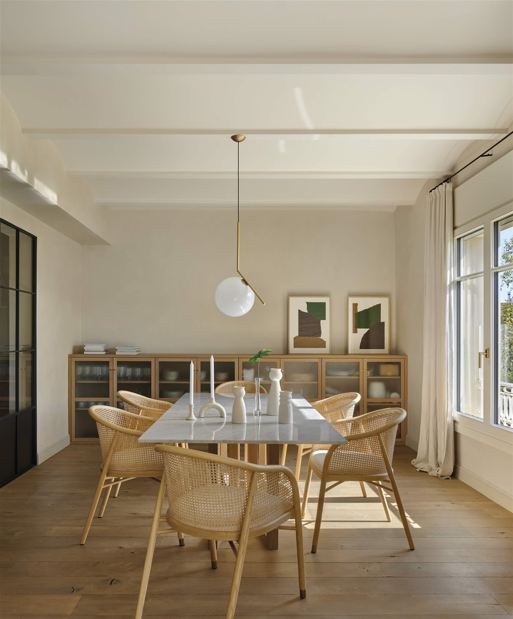 salle à manger décoration contemporaine