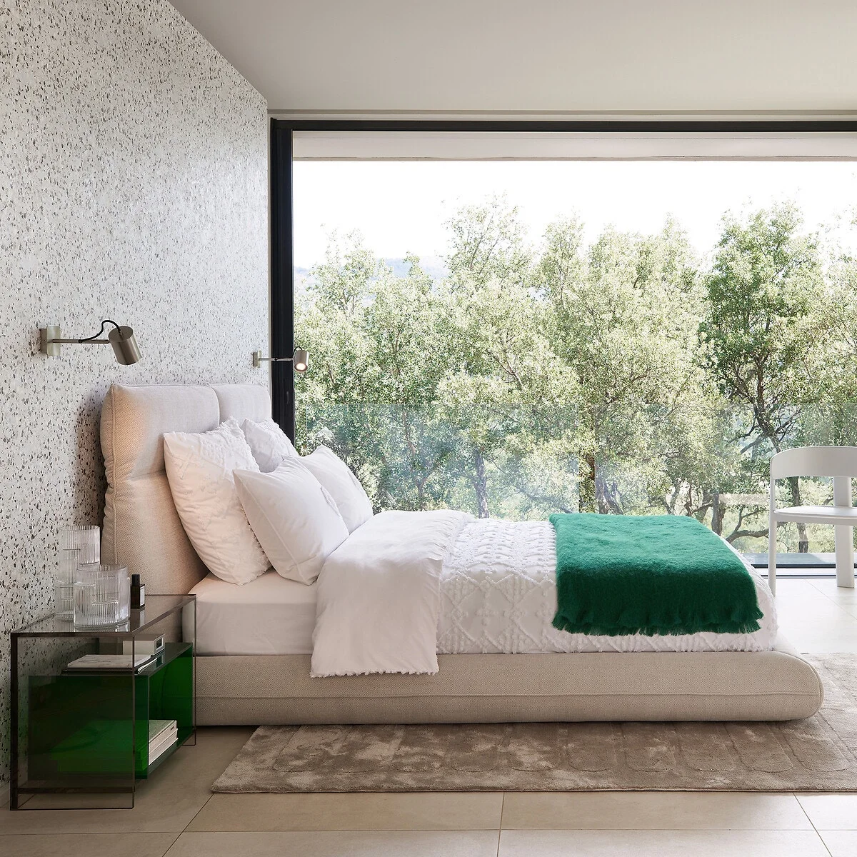 chambre avec baie vitrée décoration design chambre avec baie vitrée décoration design