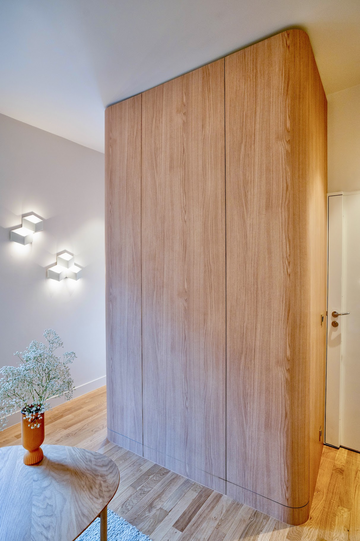 meuble entrée studio Paris 17m2