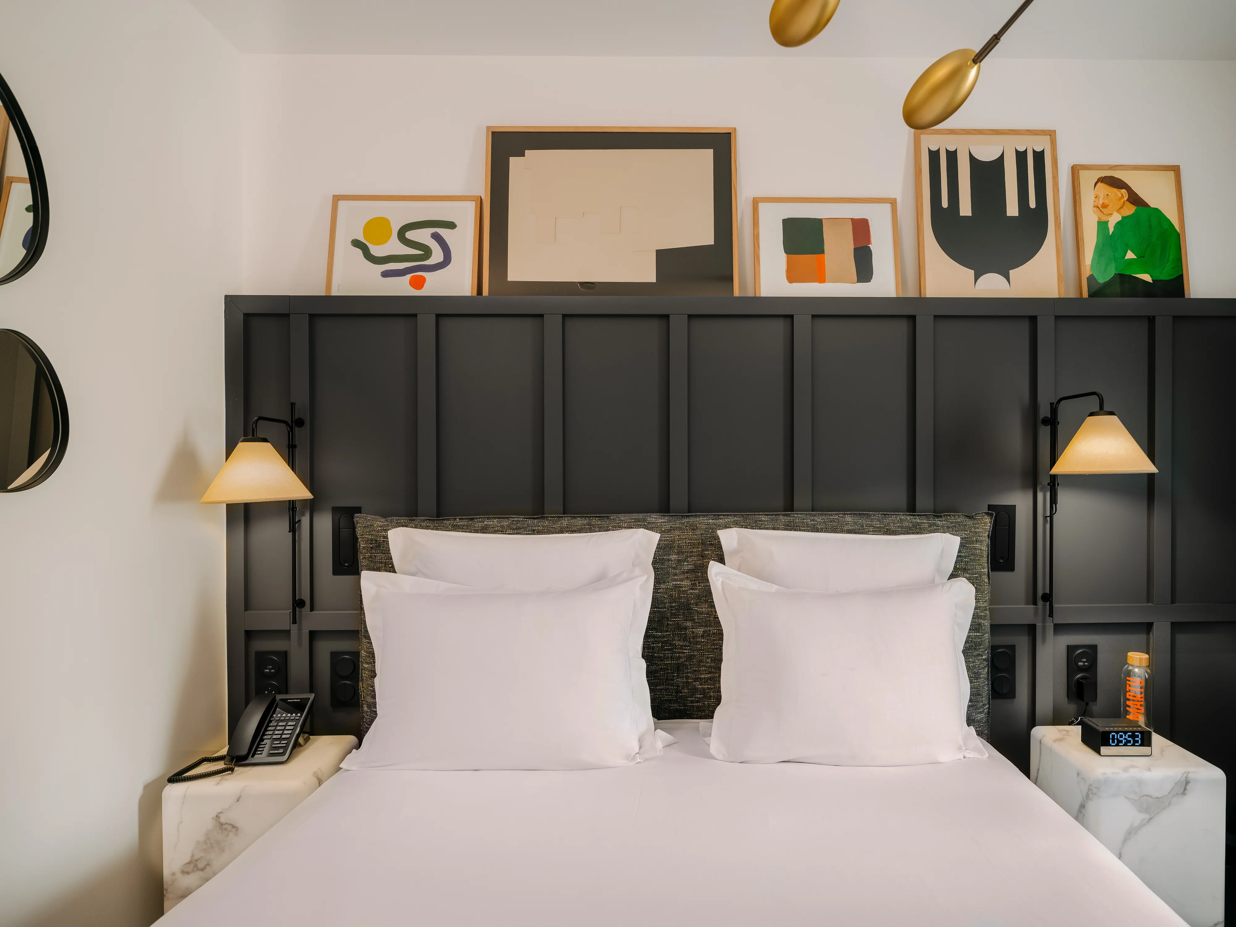 chambre hôtel Marty Bordeaux