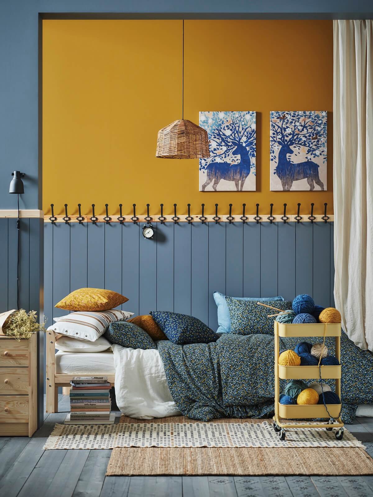 chambre bleue et jaune chambre bleue et jaune