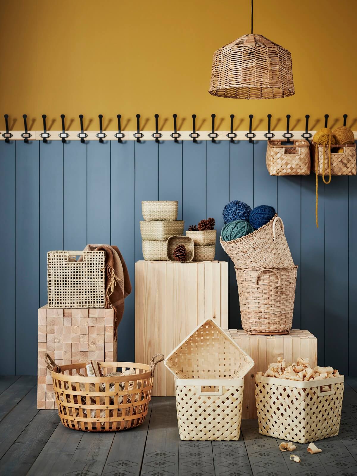 panier en osier panier en osier