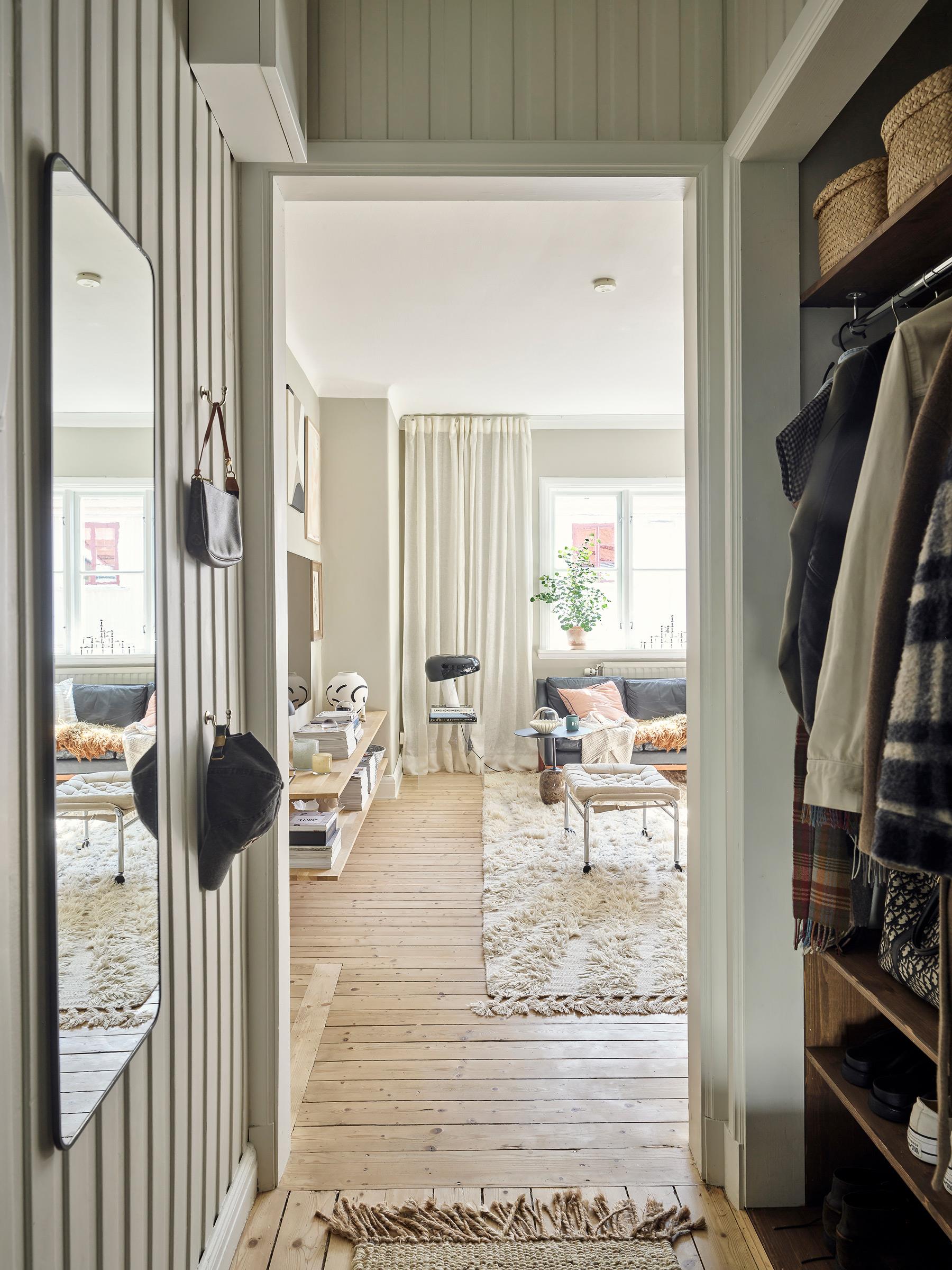 entrée décoration scandinave