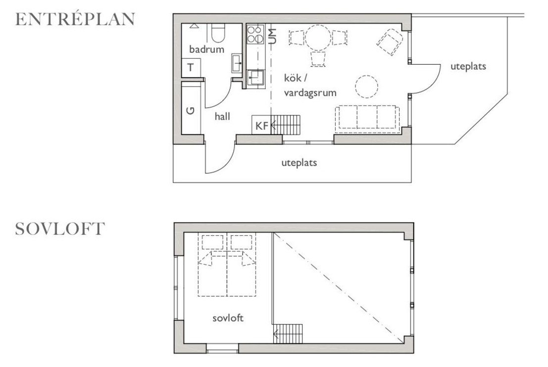 plan mini maison 25m2 plan mini maison 25m2