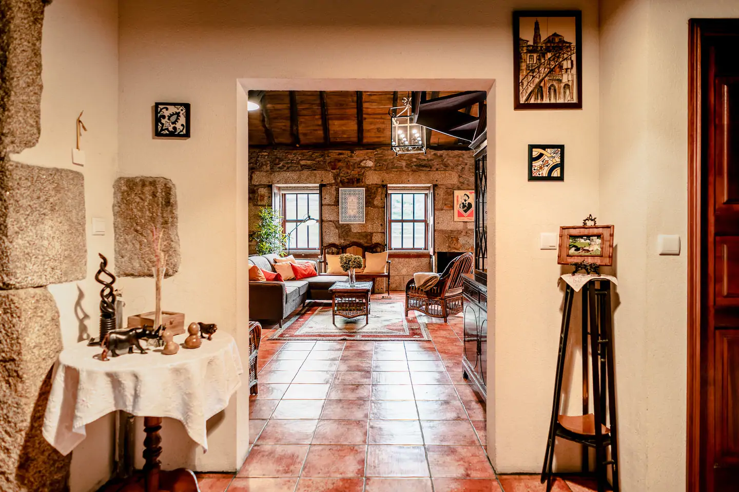 entrée maison rustique entrée maison rustique