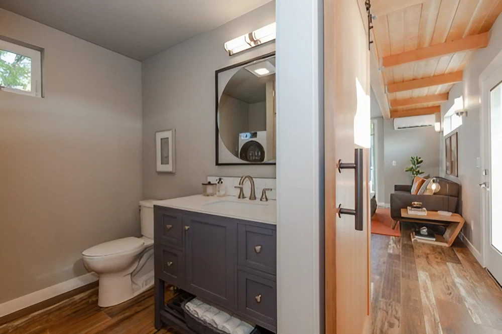 salle de bain mini maison container 42m2