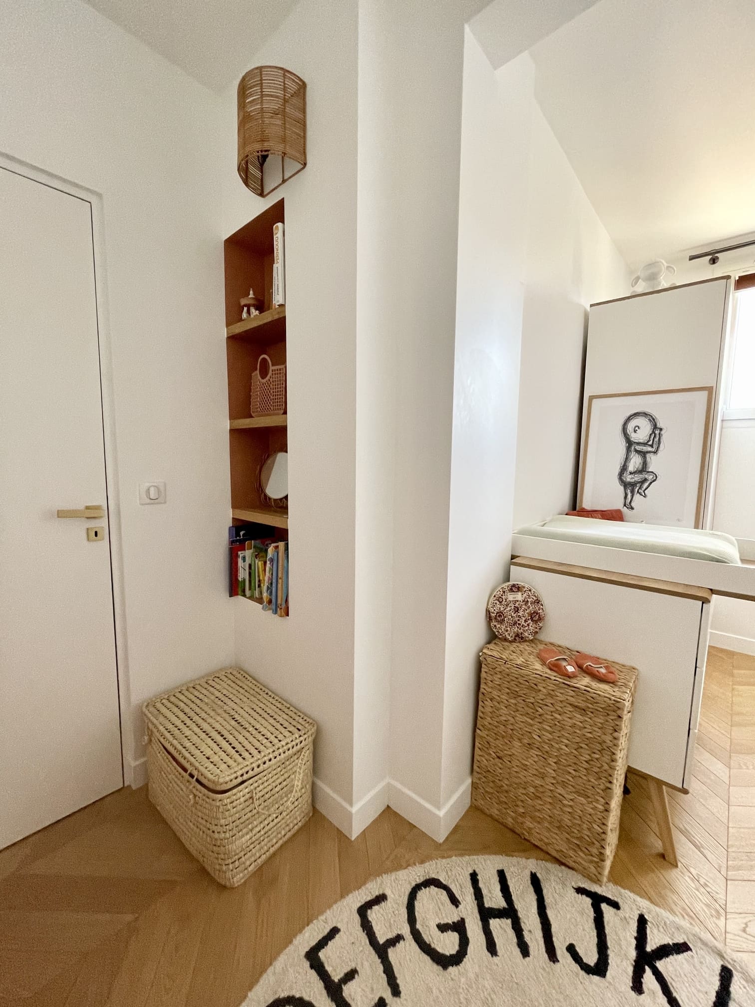 chambre enfant appartement rénové Paris décoration contemporaine chambre enfant appartement rénové Paris décoration contemporaine