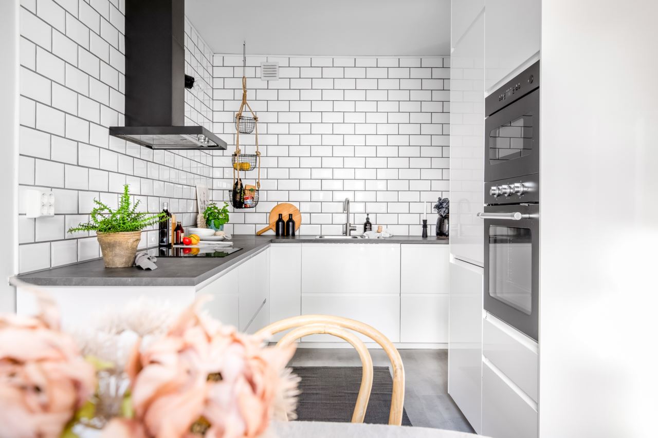 cuisine design blanche