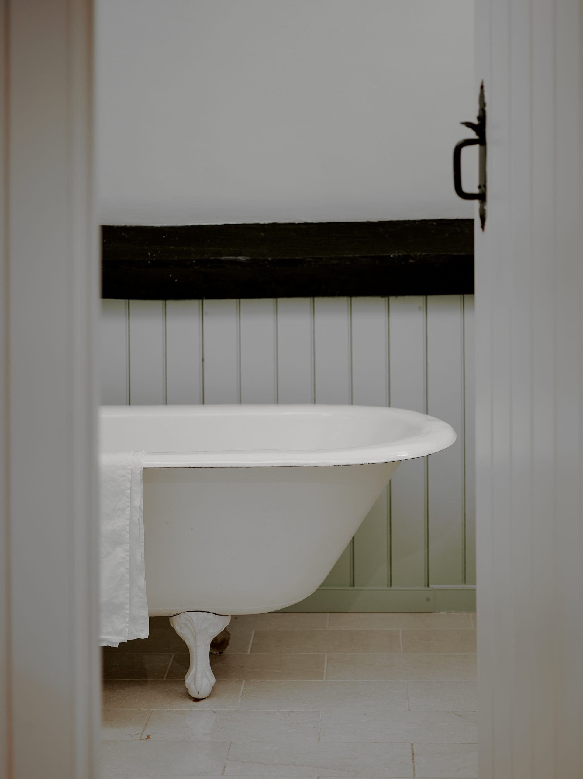 salle de bain rétro