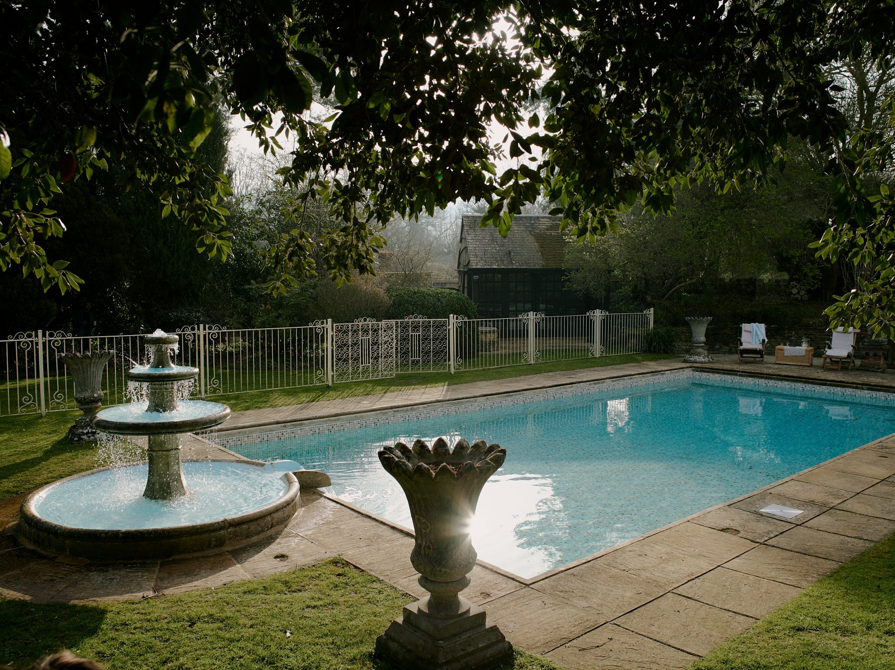 piscine cloturée
