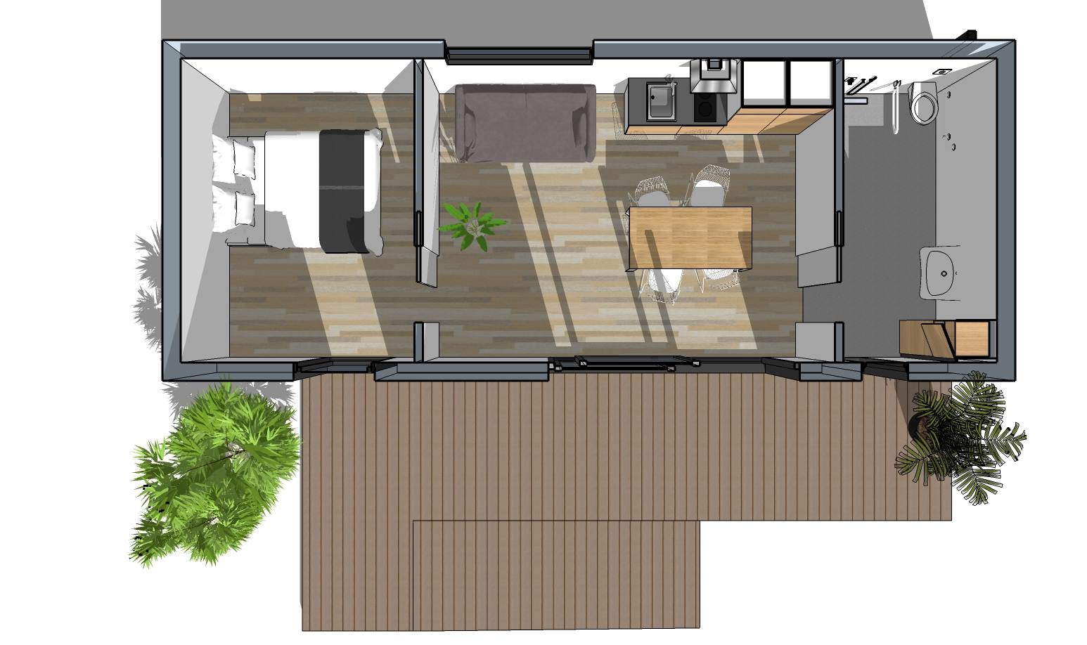 plan mini maison studio de jardin 40m2 plan mini maison studio de jardin 40m2