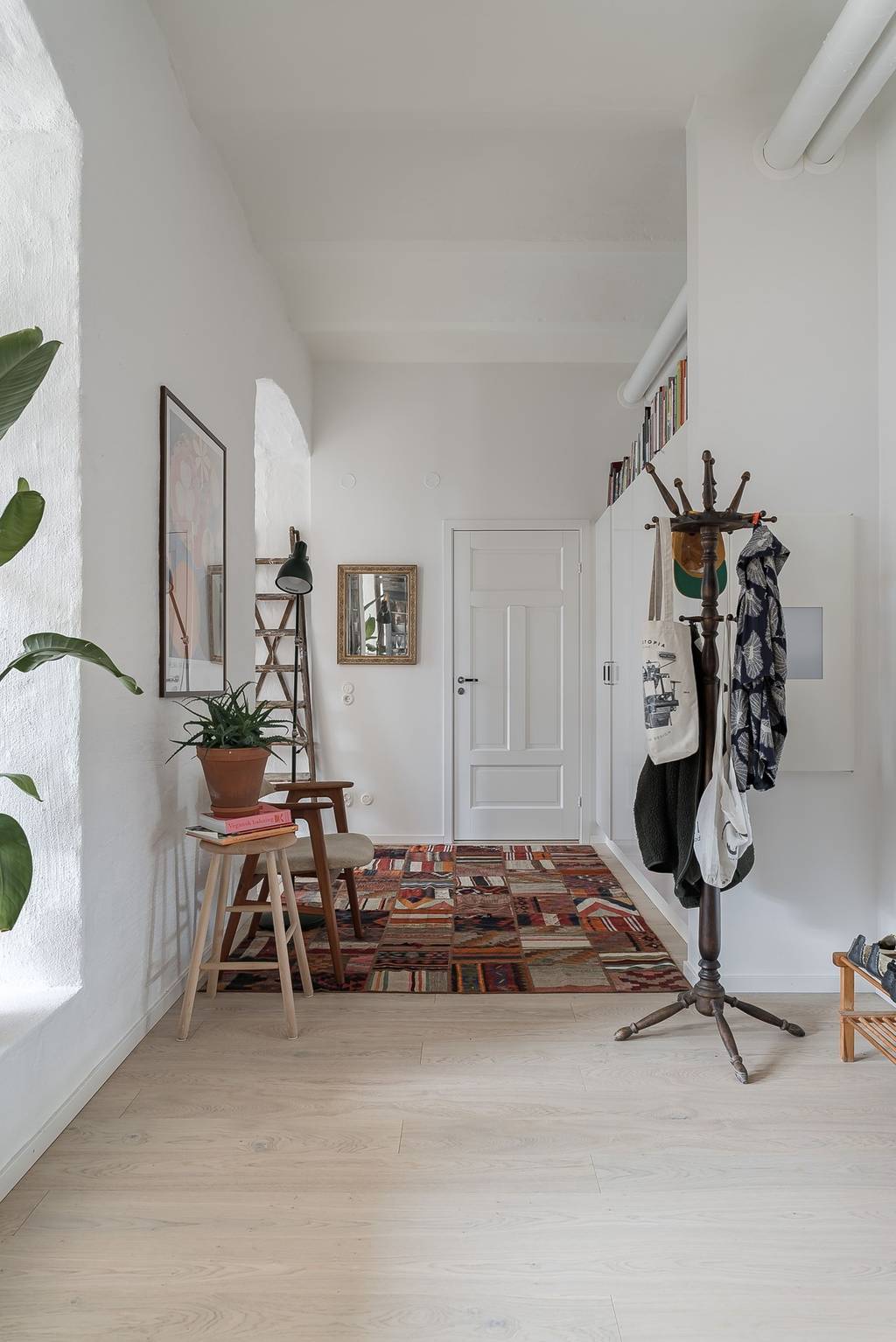 entrée décoration scandinave