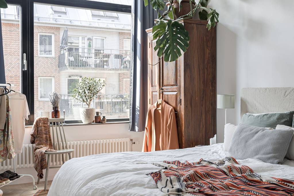 chambre décoration scandinave
