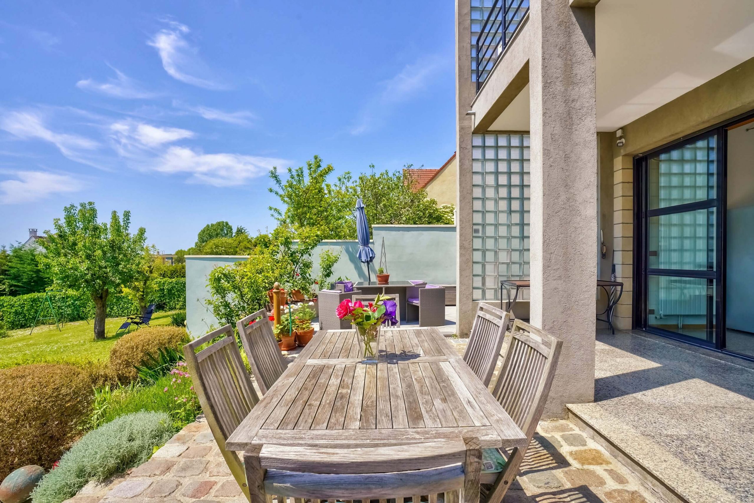 terrasse maison architecte vue Paris terrasse maison architecte vue Paris