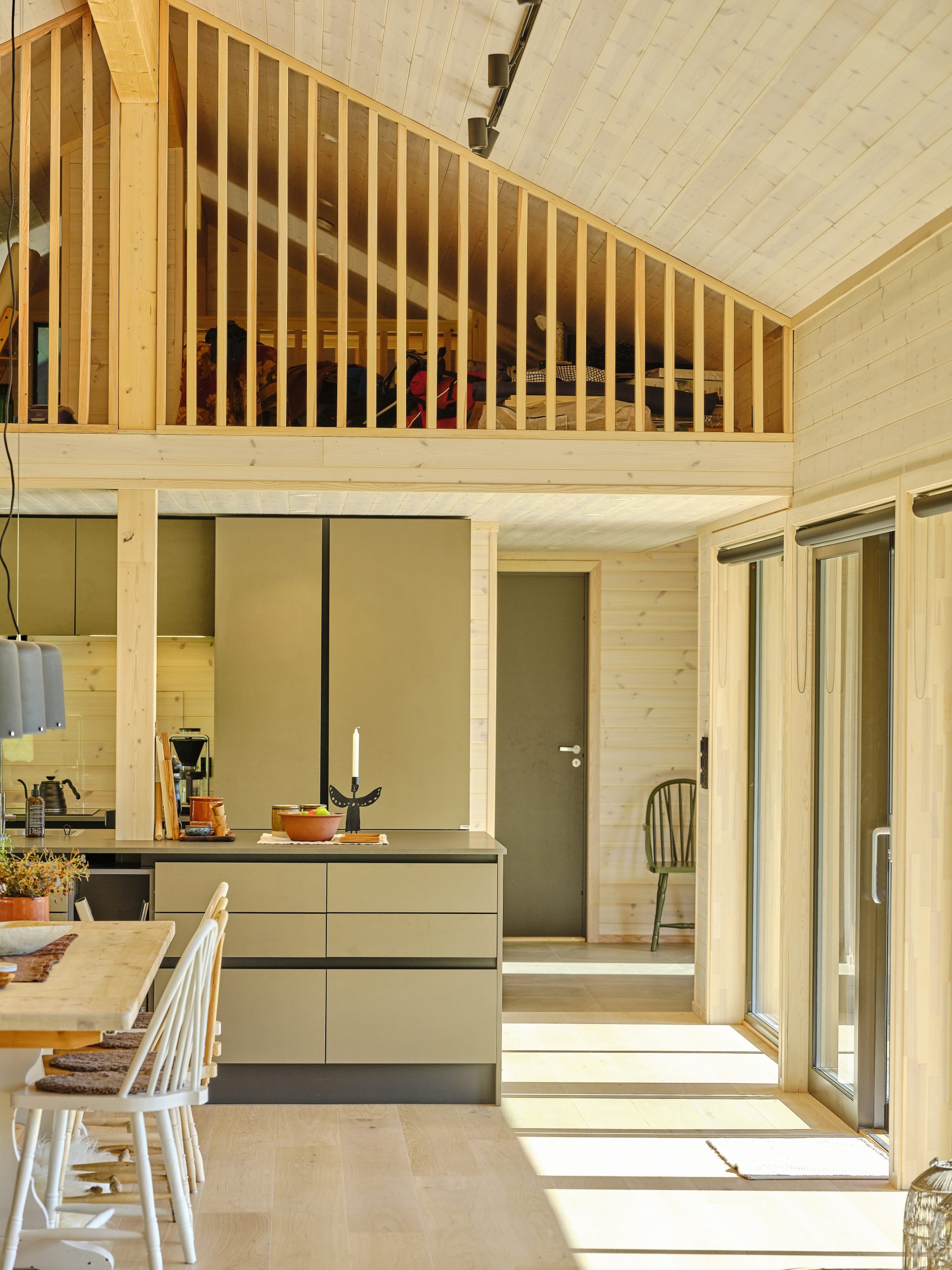 cuisine avec mezzanine maison en bois cuisine avec mezzanine maison en bois