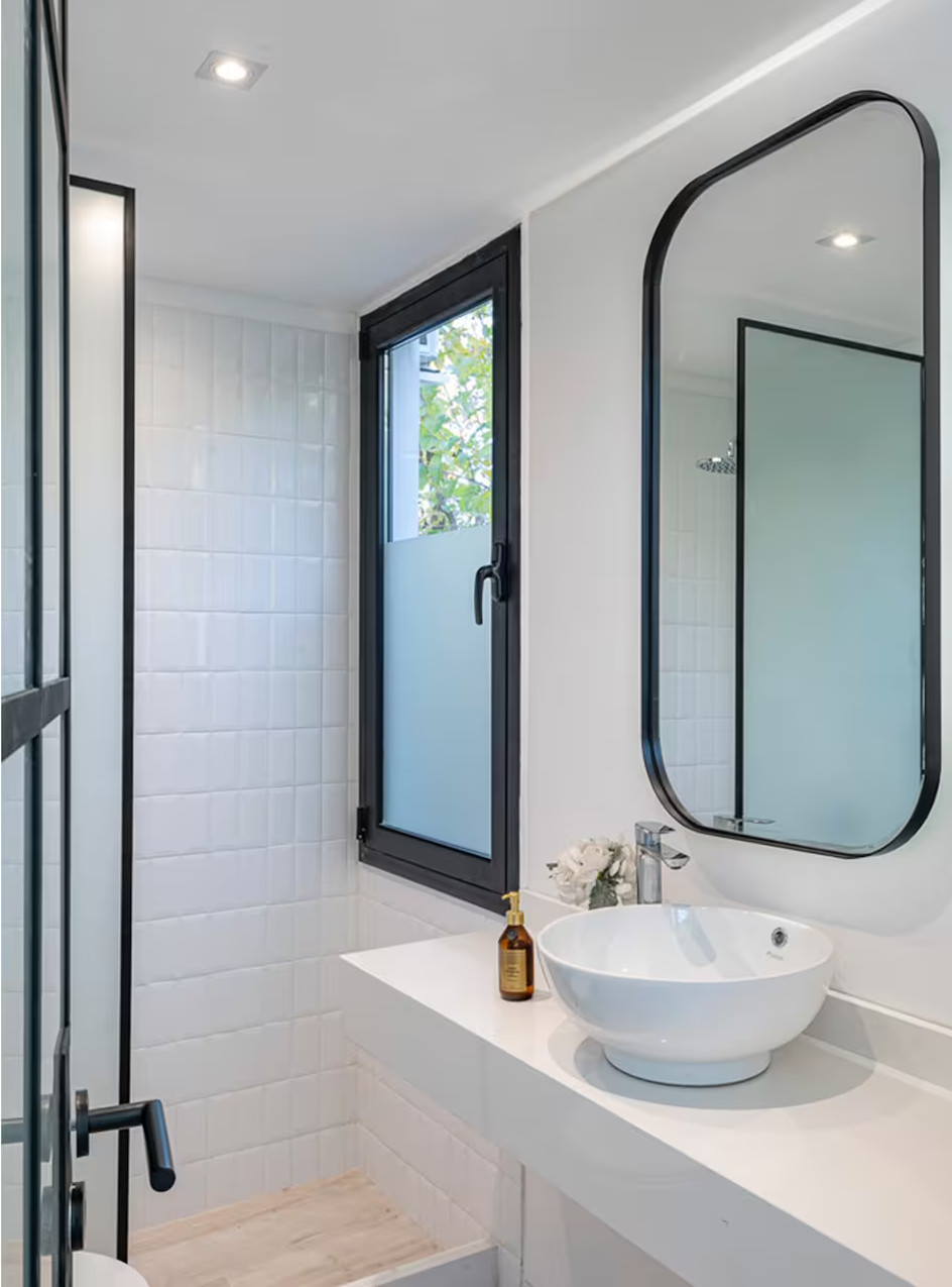 salle de bain noire et blanche salle de bain noire et blanche
