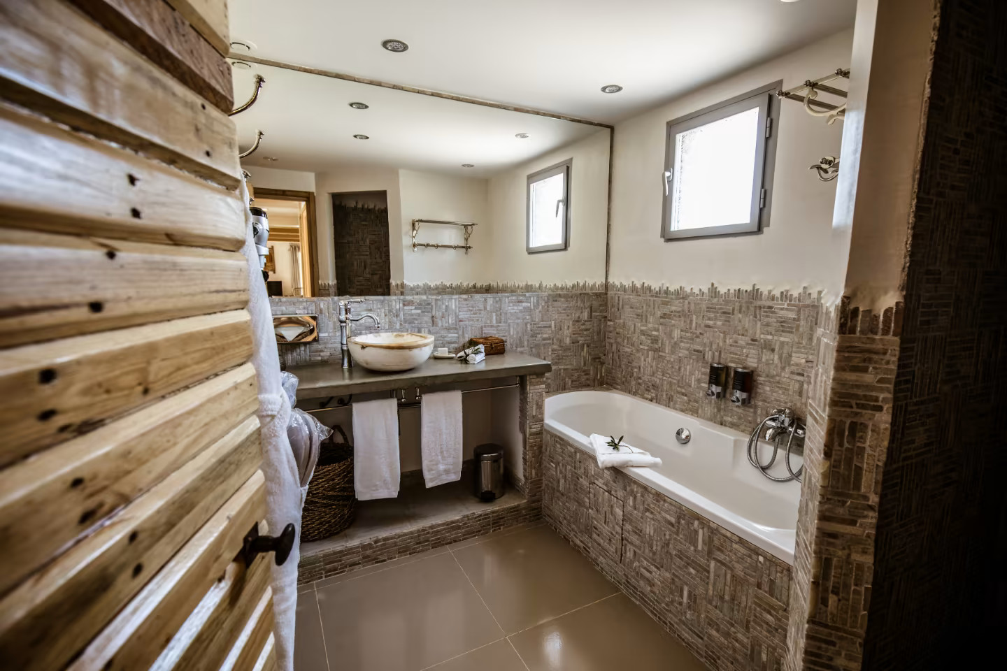 salle de bain décoration naturelle