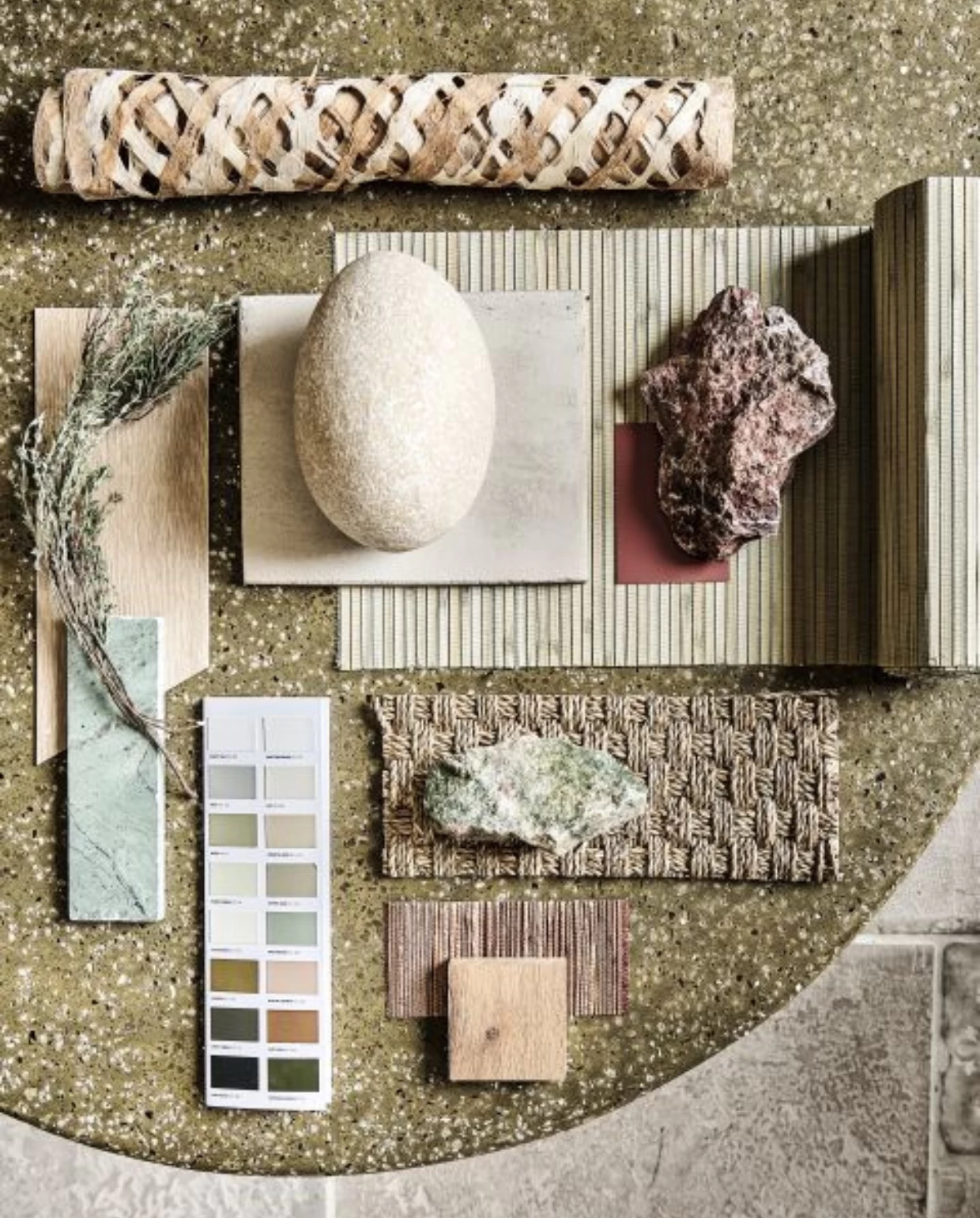 palette décoration rustique chic et naturelle