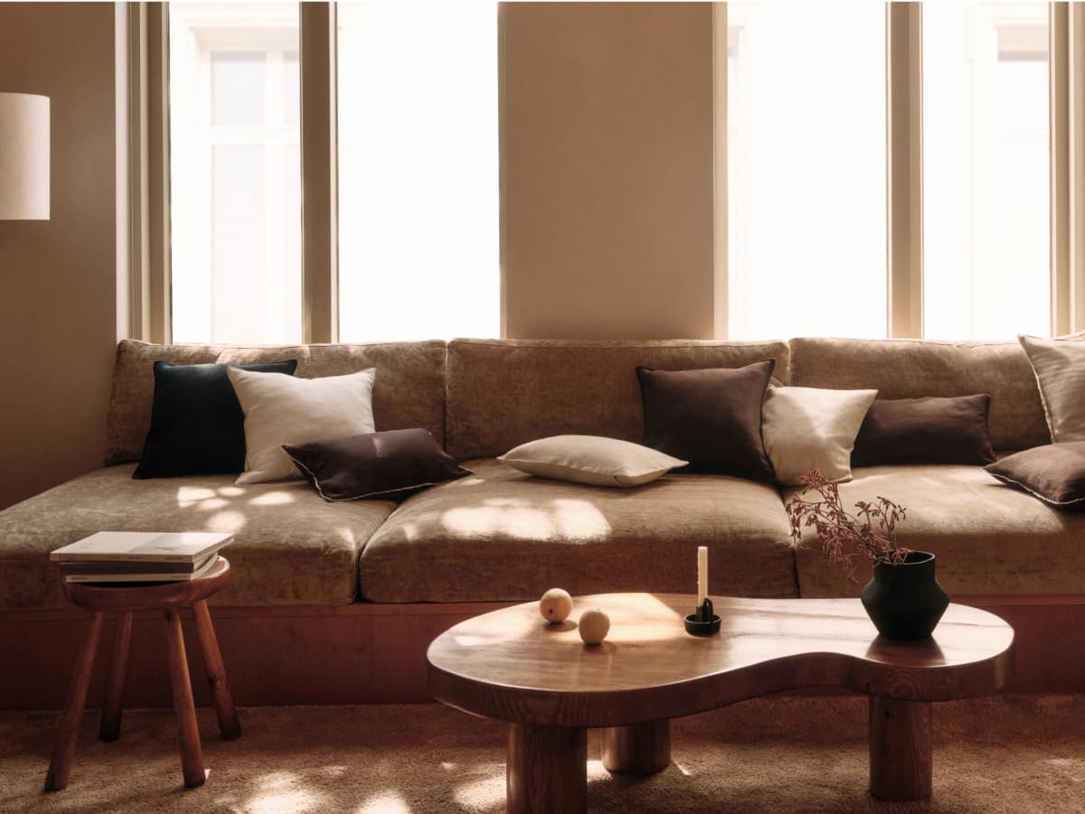 salon décoration naturelle nouvelle collection Mango Home 2023 salon décoration naturelle nouvelle collection Mango Home 2023
