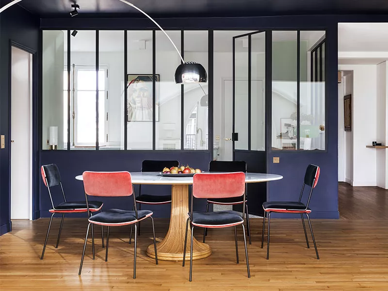 salle à manger décoration contemporaine