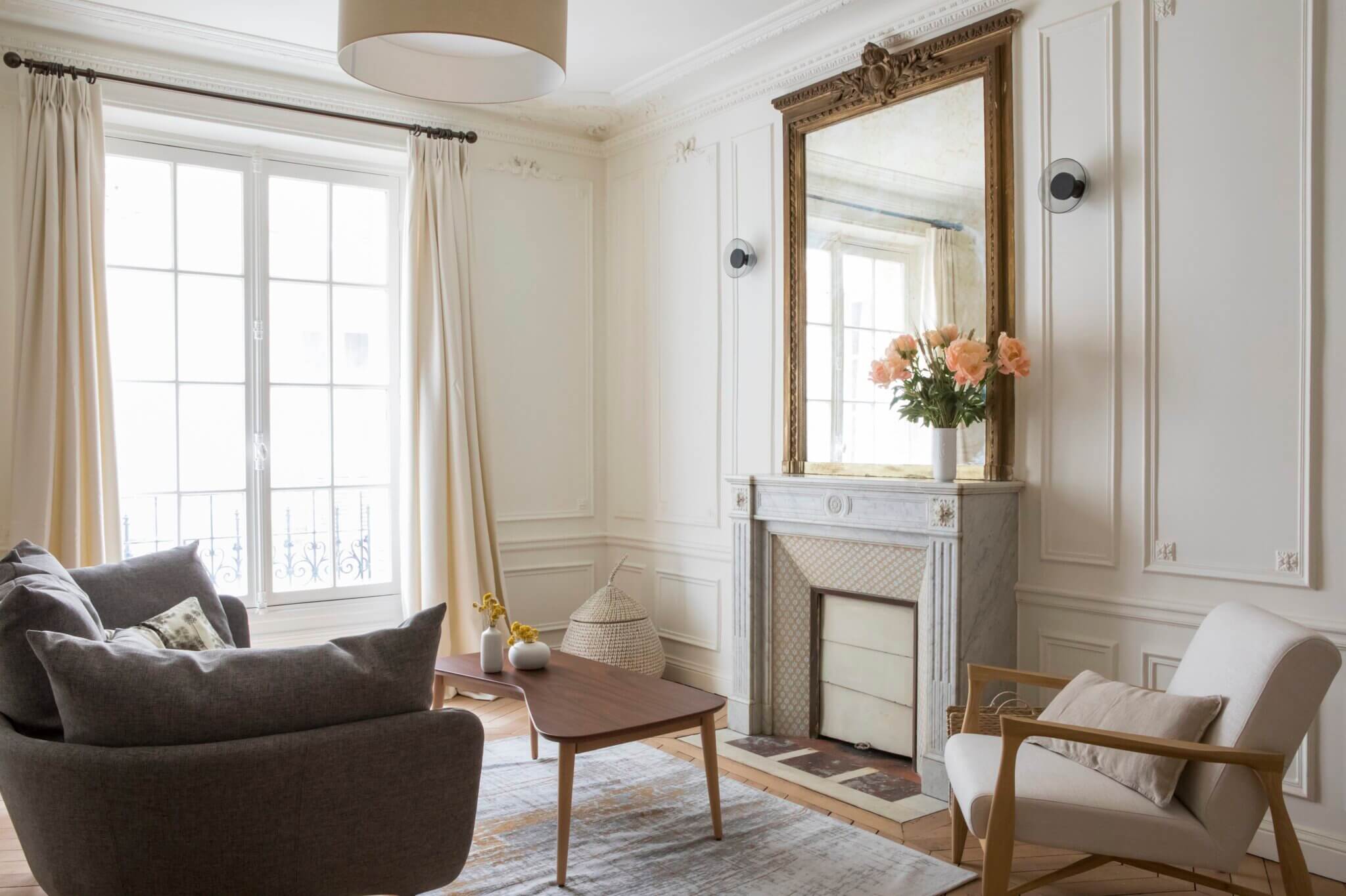 salon appartement haussmannien salon appartement haussmannien