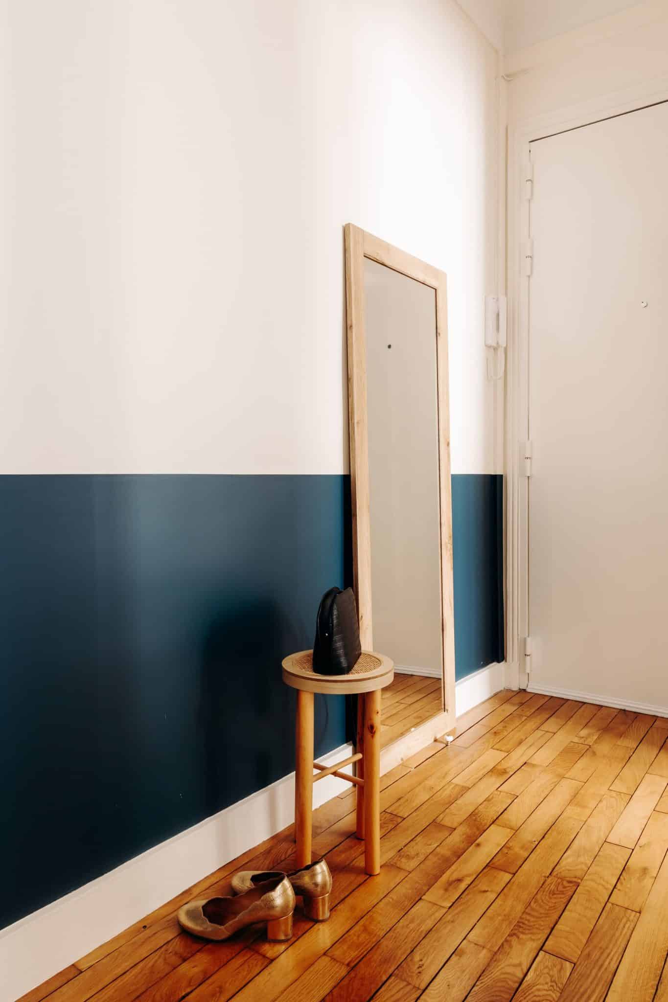 entrée décoration moderne appartement 34m2 Paris entrée décoration moderne appartement 34m2 Paris