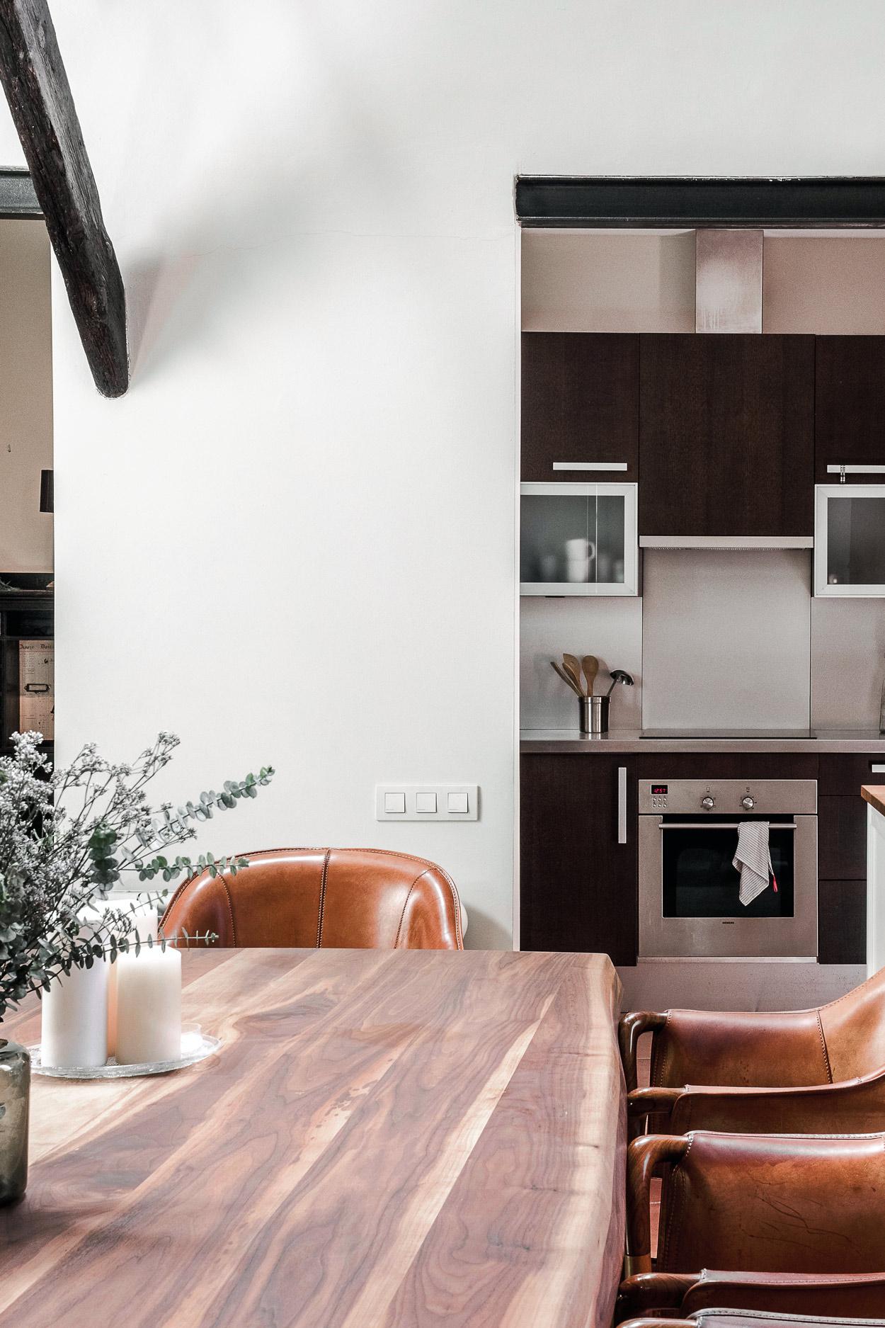 cuisine et salle à manger appartement rénové