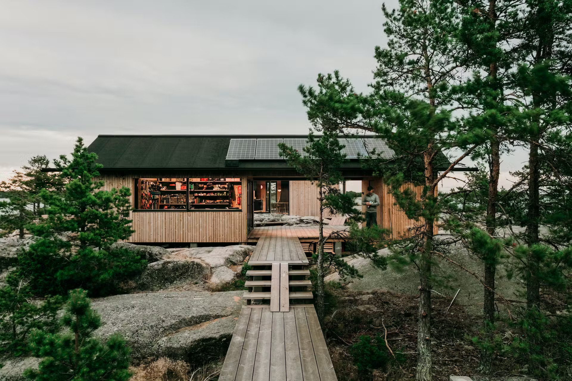 maison en bois