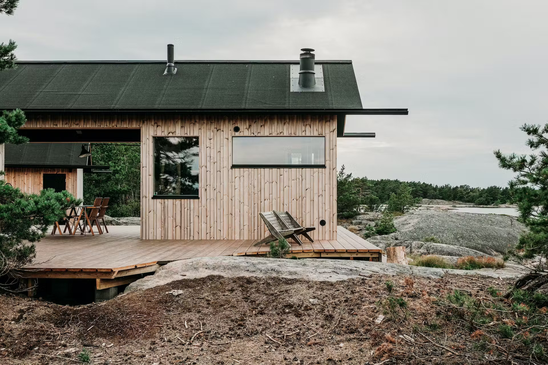 maison en bois