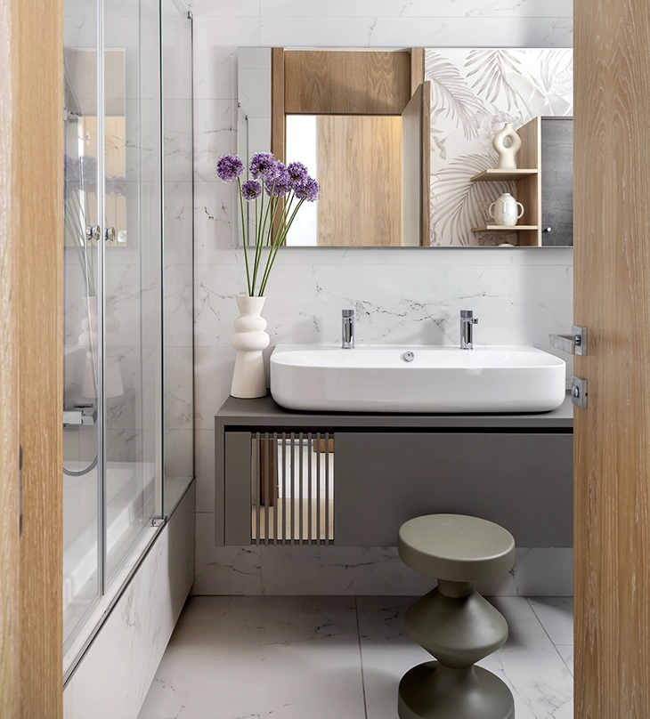 salle de bain marbre et grise décoration design salle de bain marbre et grise décoration design