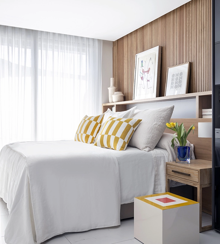 chambre murs tasseaux de bois décoration design chambre murs tasseaux de bois décoration design