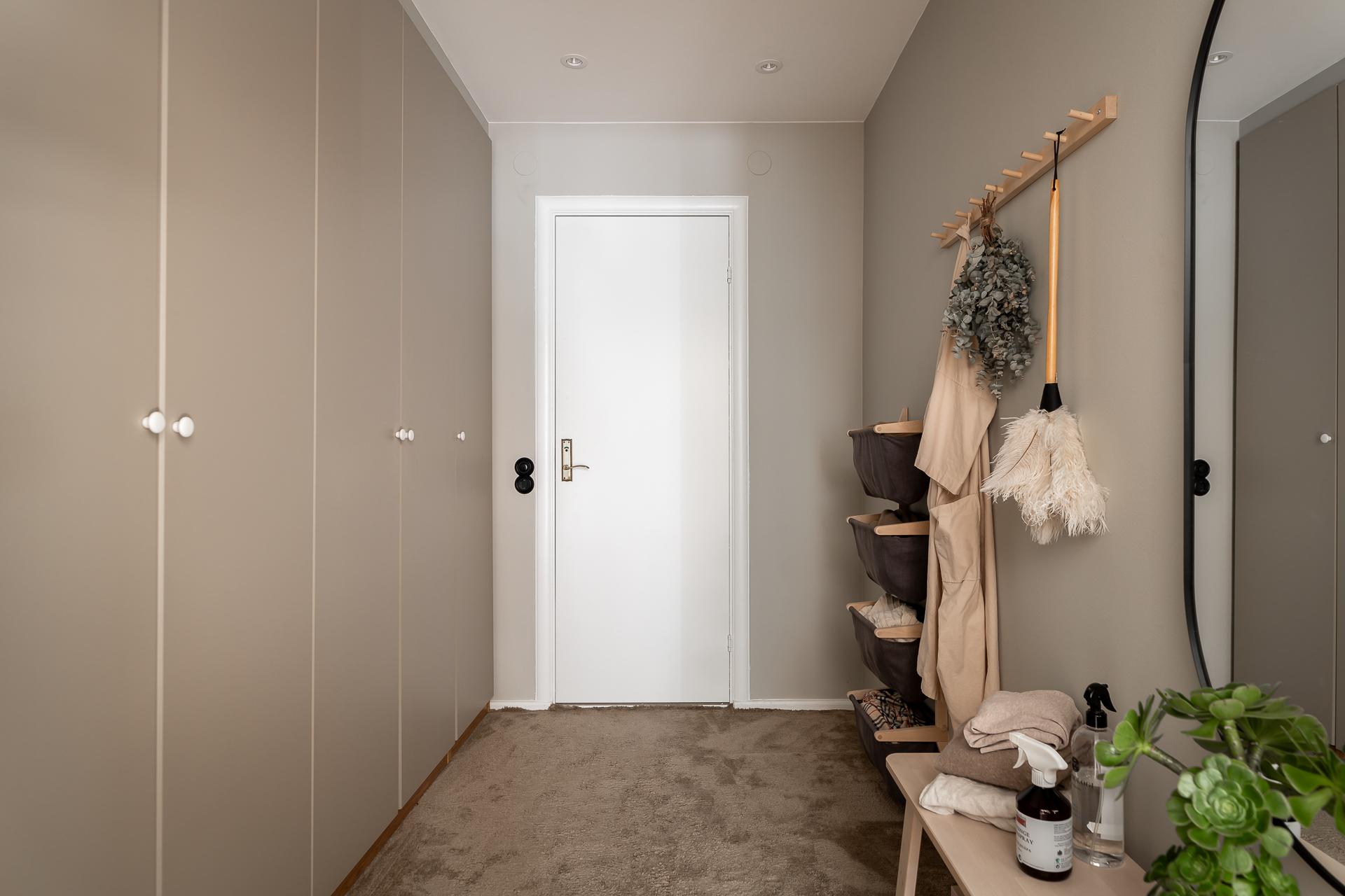 entrée beige décoration scandinave