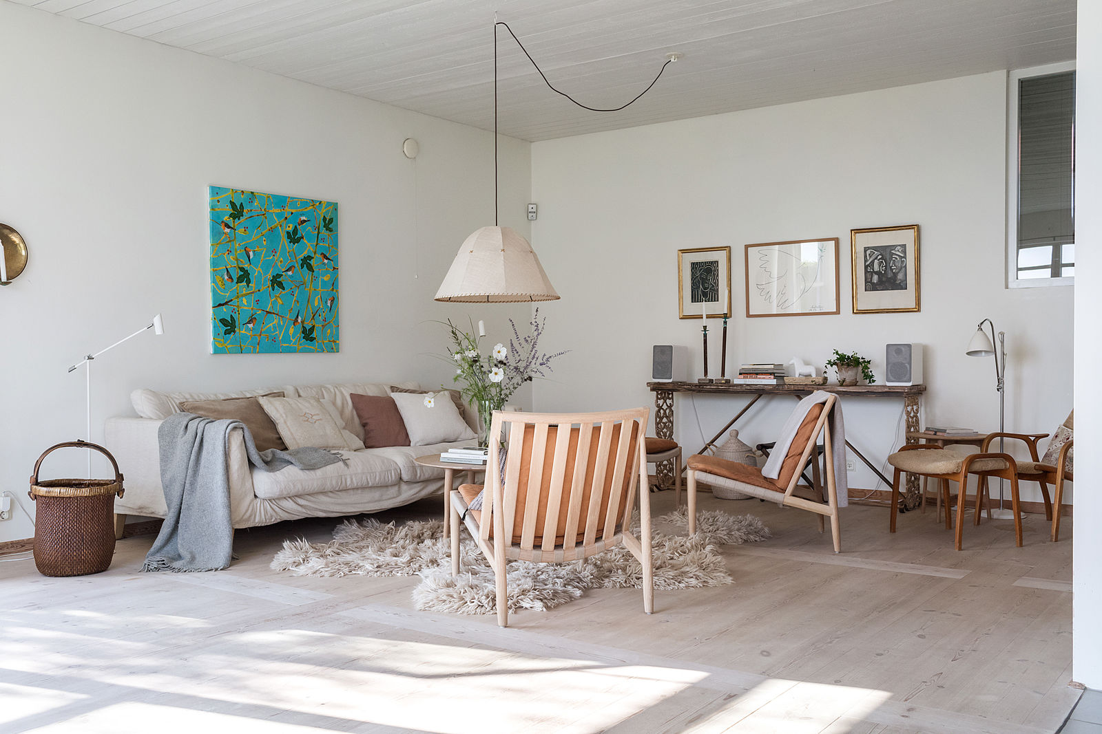 salon décoration scandinave
