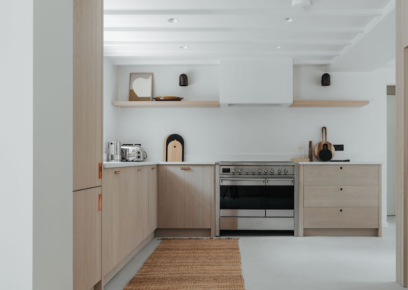 cuisine design bois clair